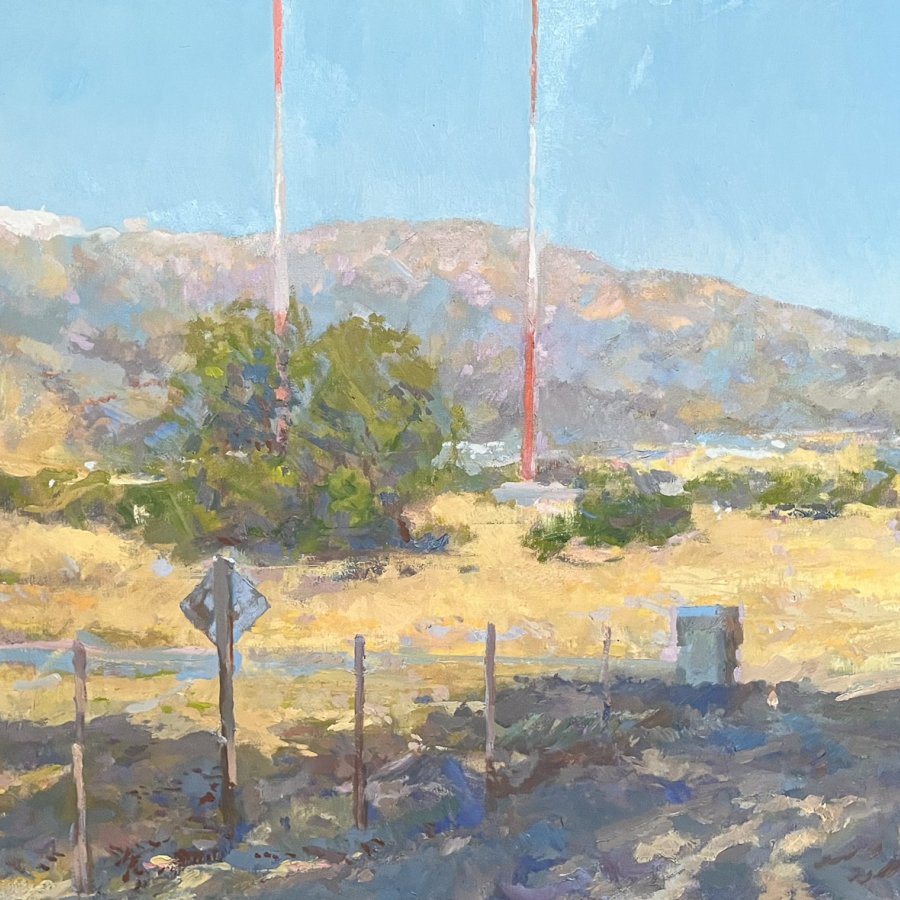 SANDIA CREST, Peter Malarkey, oil on linen, 24 x 36 inches, copyright ©2024