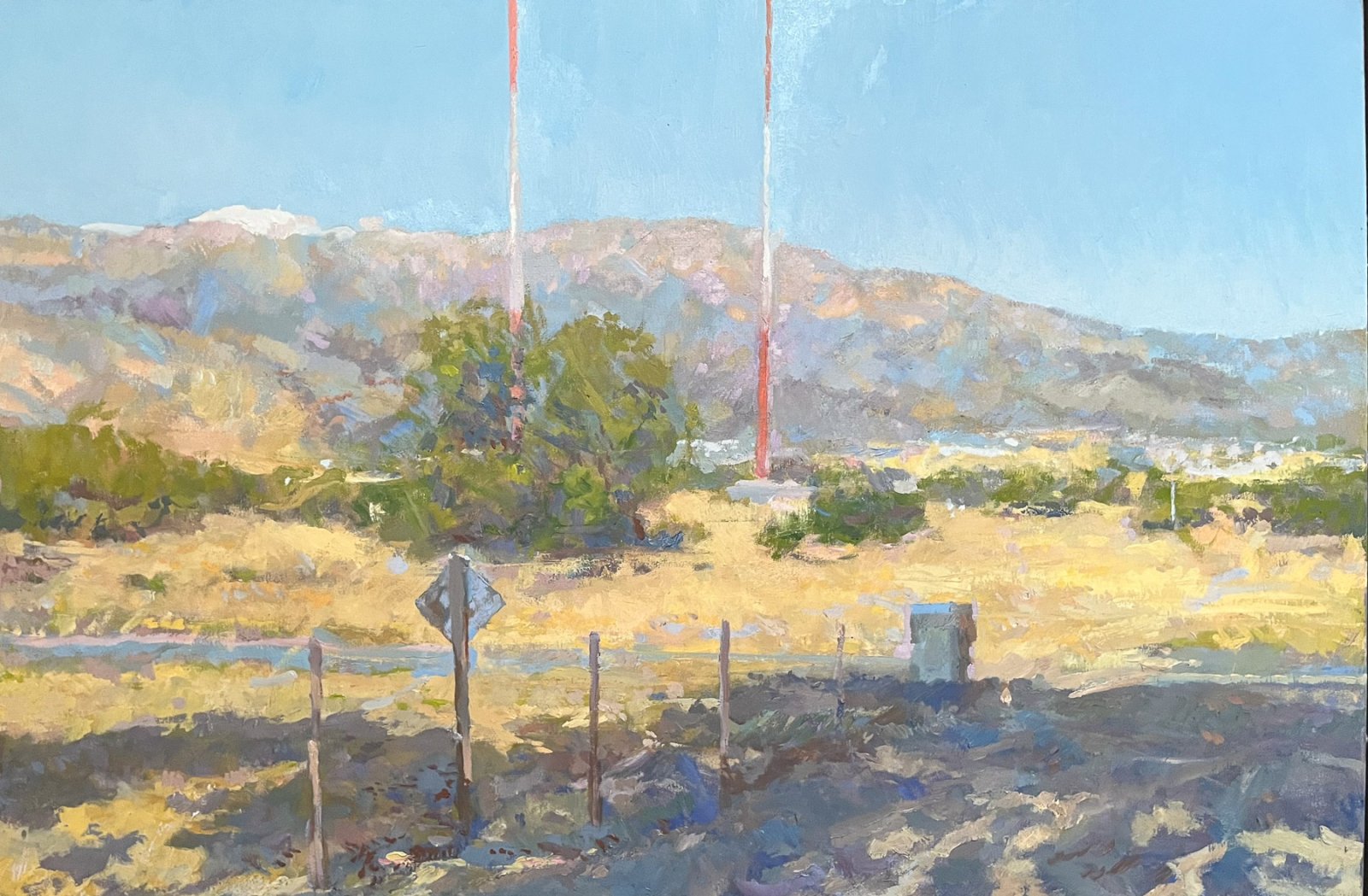 SANDIA CREST, Peter Malarkey, oil on linen, 24 x 36 inches, copyright ©2024