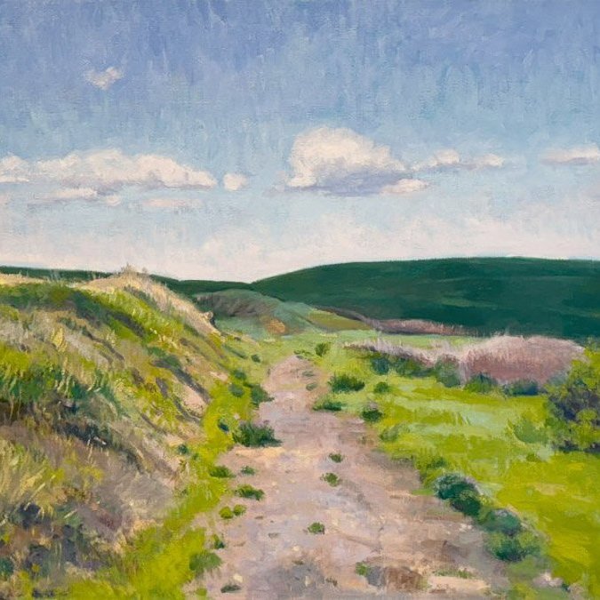 TERRITORIAL WASHINGTON, oil on linen, 36 x 48 inches, copyright ©2023